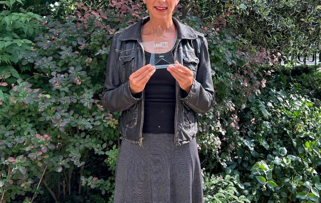 Catherine Bennett – DSL’s Lecturer of the Year!